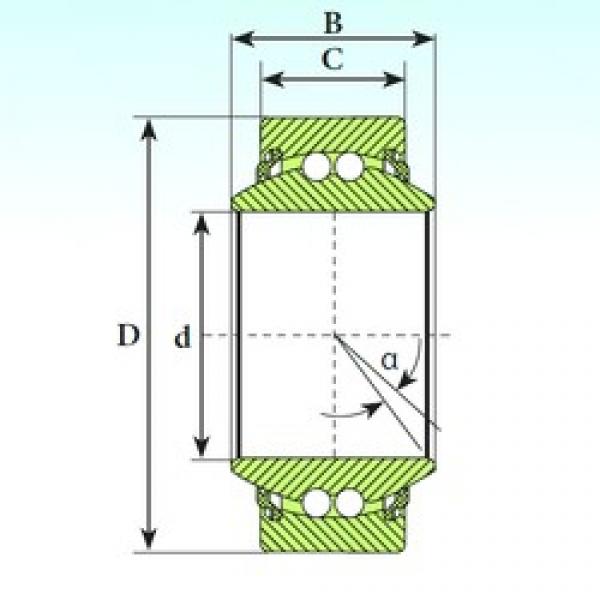 25 mm x 42 mm x 20 mm  ISB GE 25 BBL Rodamientos De Bolas Autoalineables #3 image